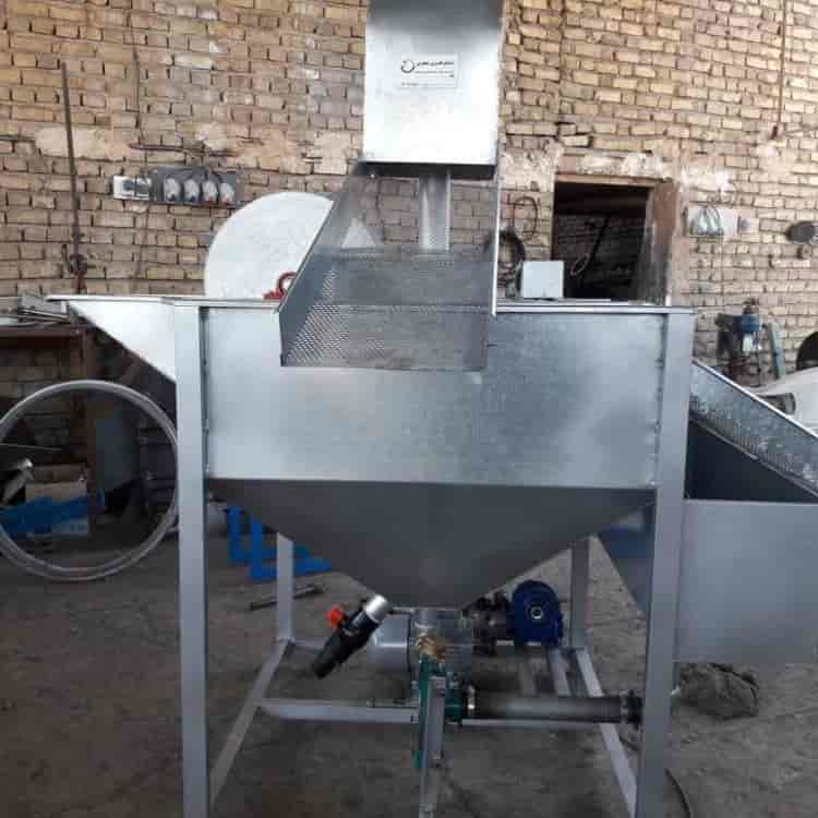حوض پسته شوی نیم خطی